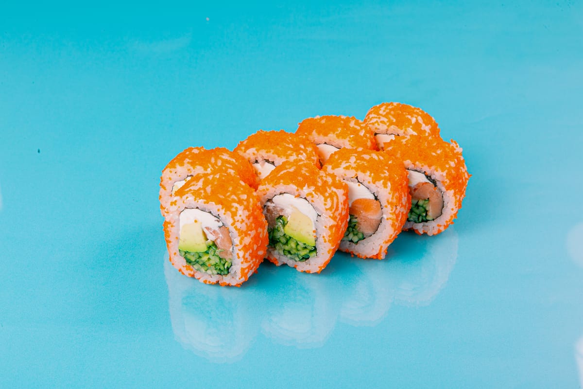 Калифорния с лососем